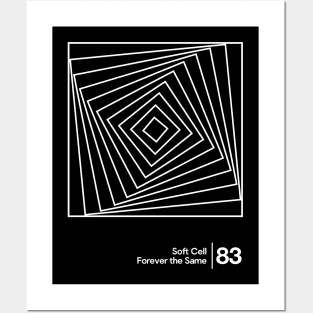 Soft Cell - Forever The Same / Minimalist Style Graphic Artwork Design Posters and Art